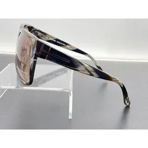 Tom Ford Carine TF20 Sunglasses Marble Pattern 58-16-130 (M-99) Tom Ford TF266 62F Elise Yellow Havana Luxury Italy  main image 4